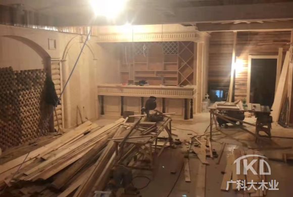 西安木结构房屋内部制作